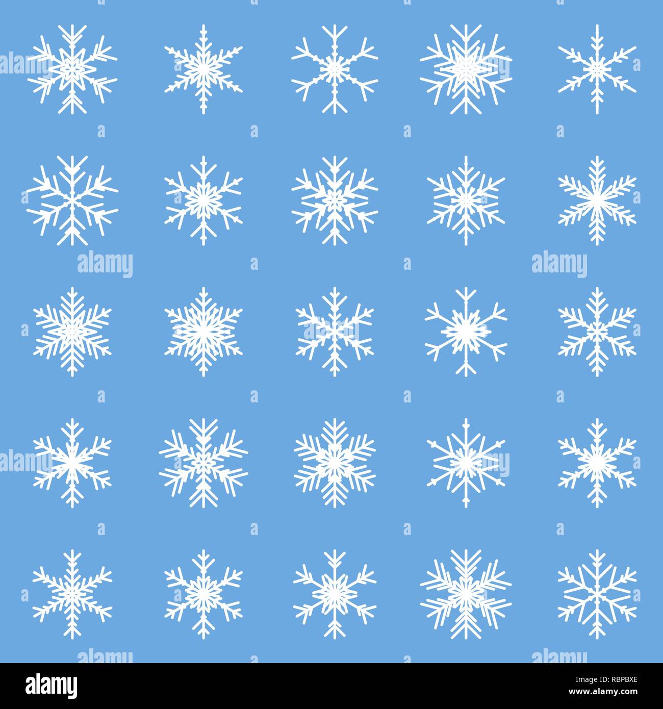 White blue winter snow cold vector hi-res stock photography and images ...