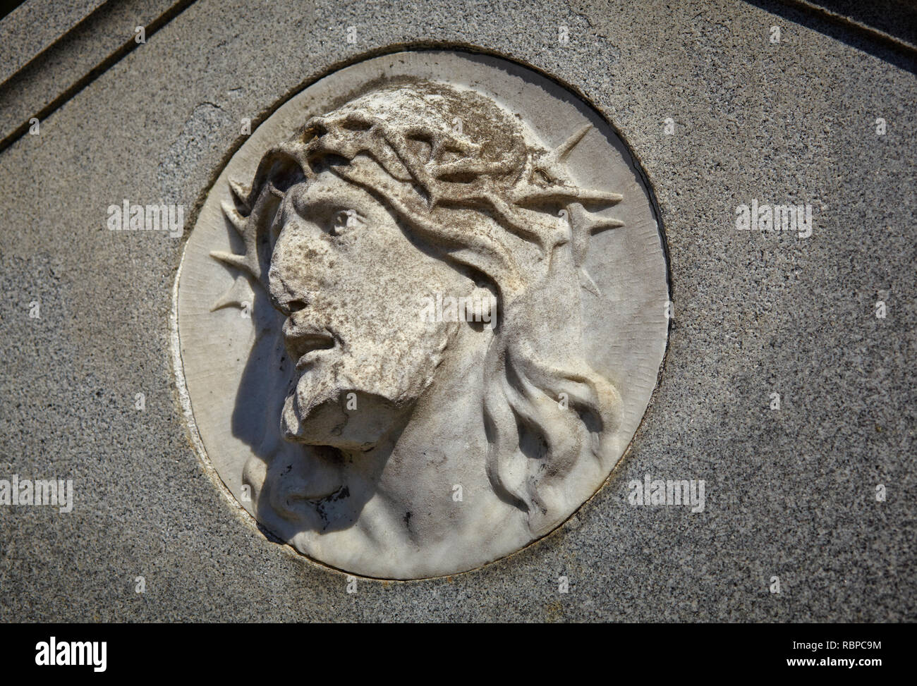Jesus with crown of thorns hi-res stock photography and images - Alamy