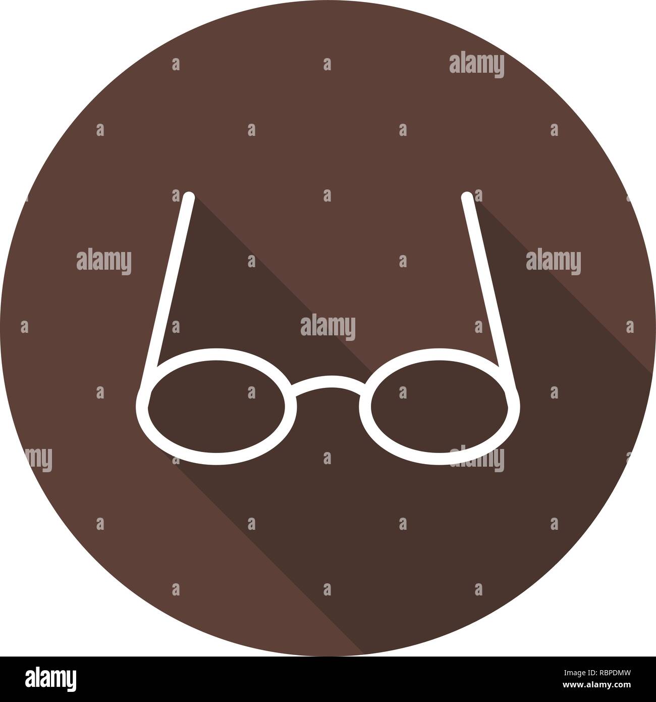 Vector Glasses Icon Stock Vector Image & Art - Alamy