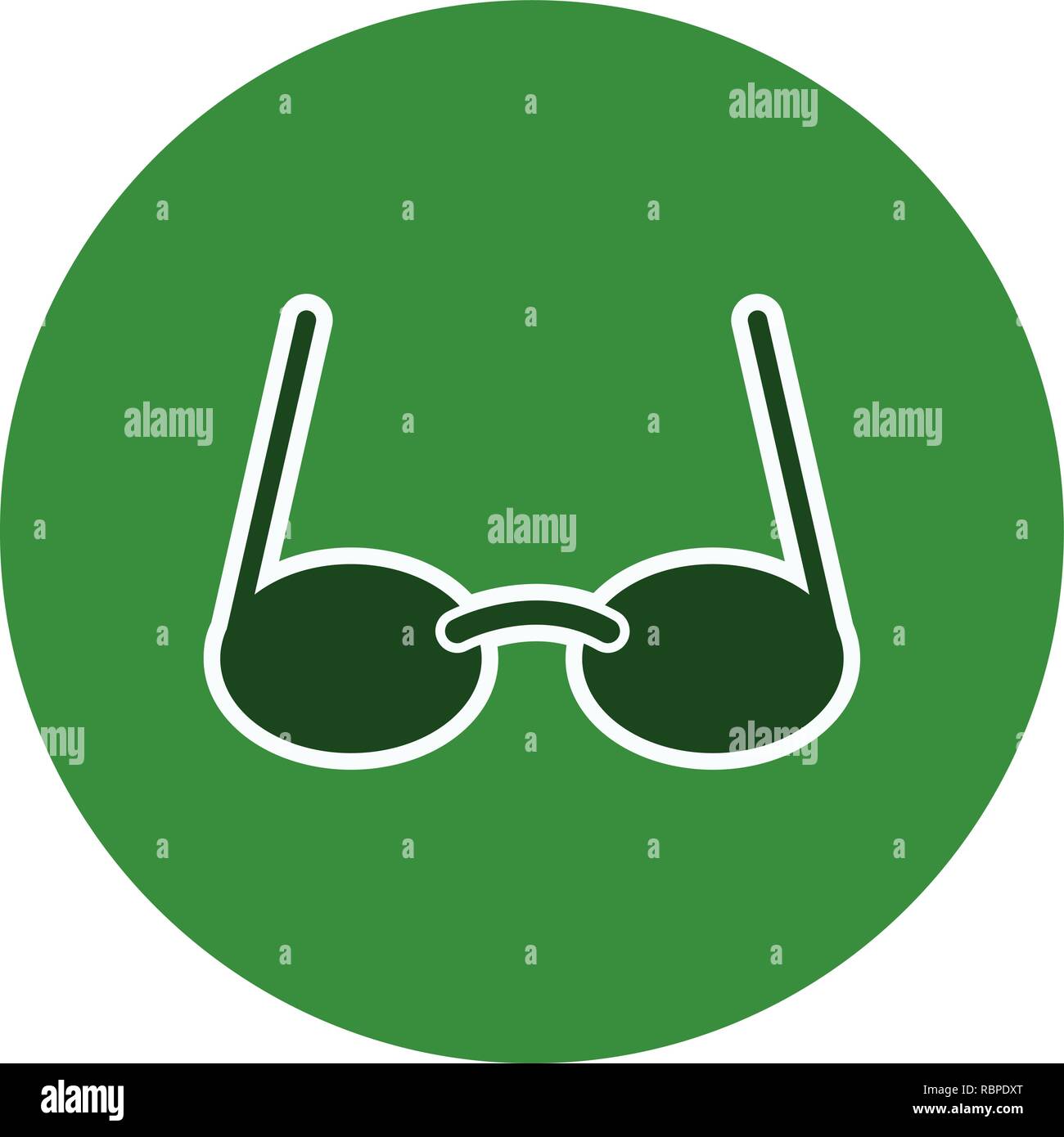 Vector Glasses Icon Stock Vector Image & Art - Alamy