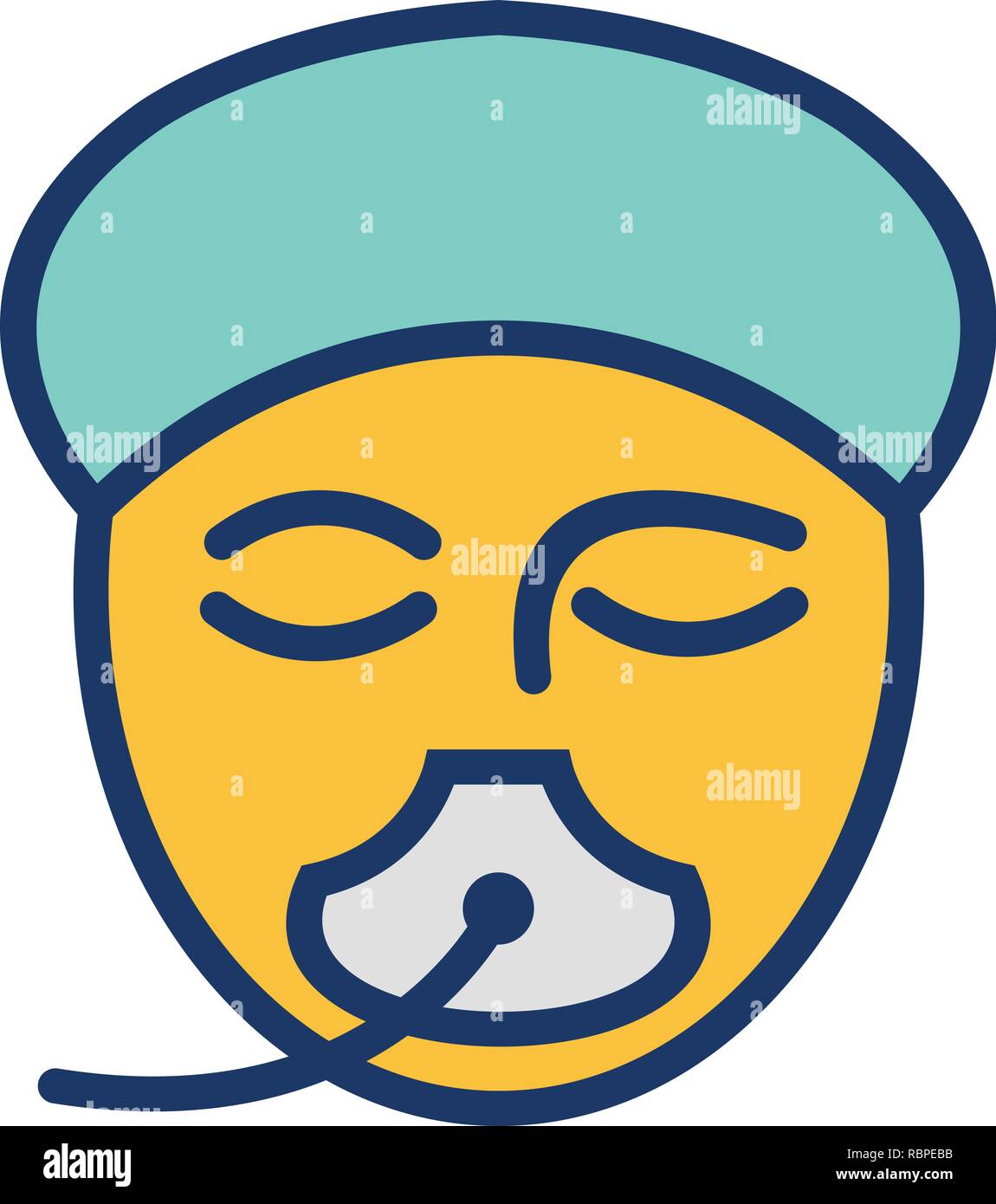 Vector Anesthesia Icon Stock Vector Image & Art - Alamy