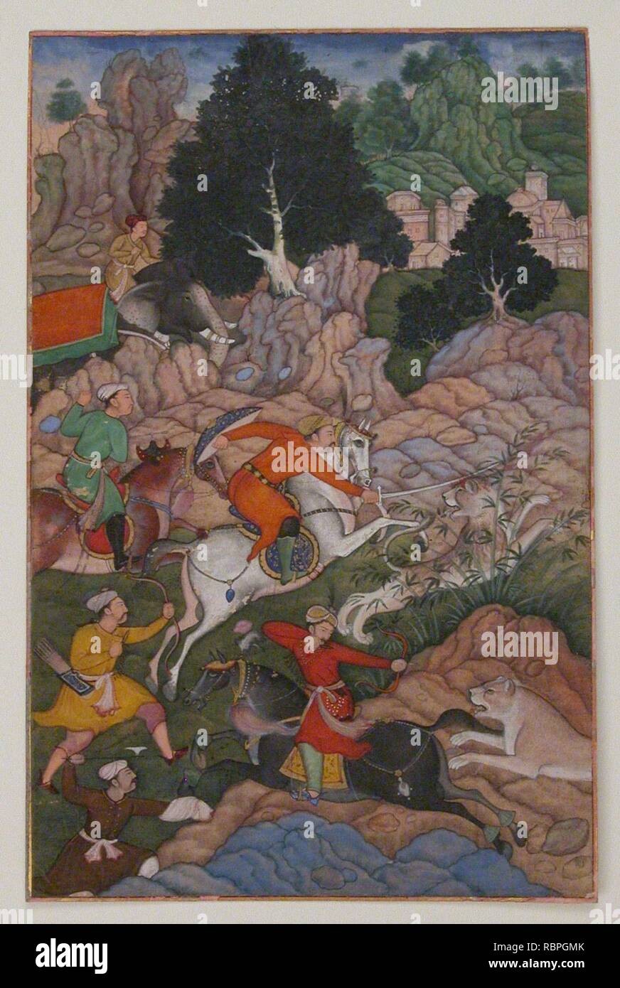 Akbar Hunting High Resolution Stock Photography and Images - Alamy