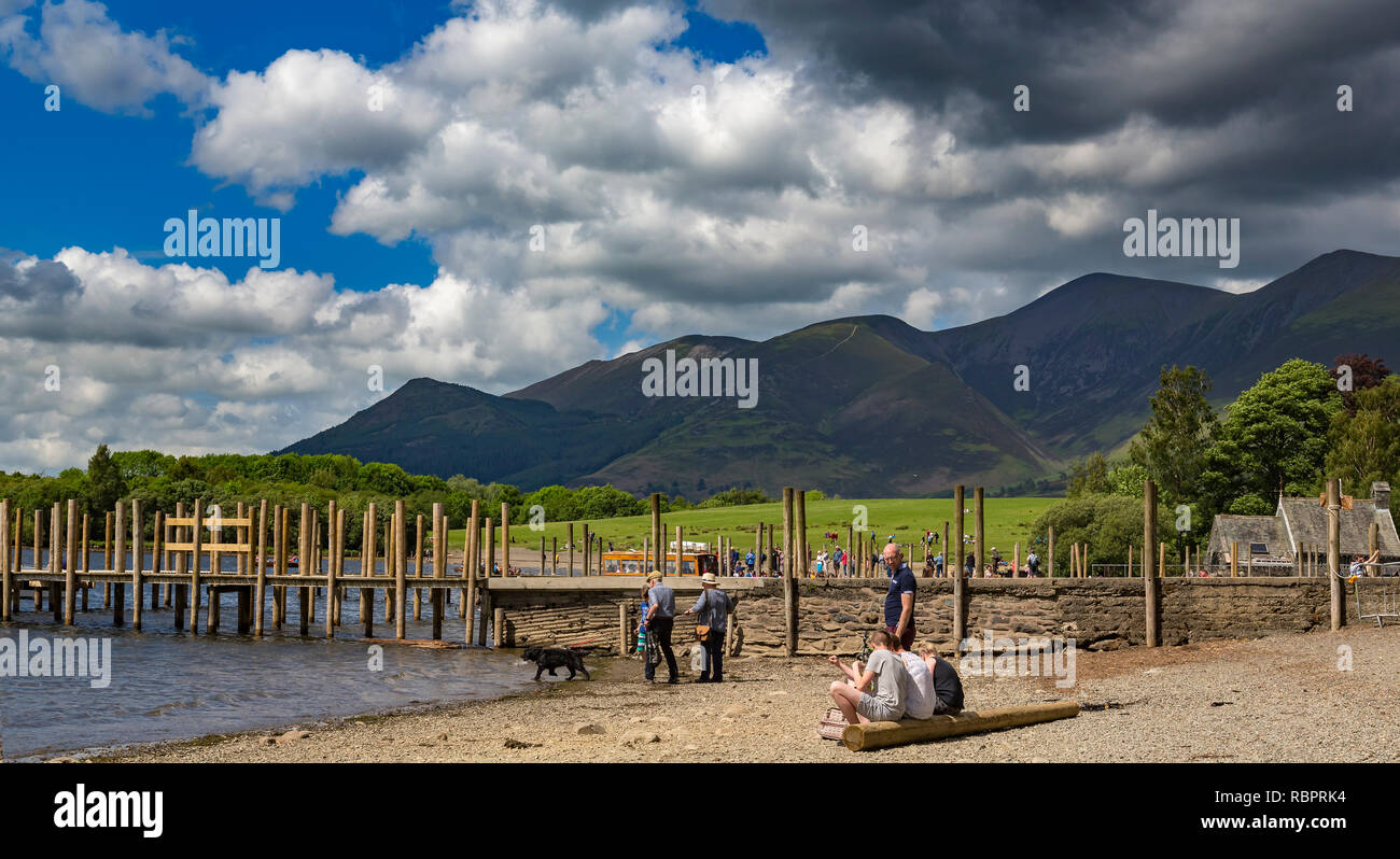 Lake district in North west England. Stock Photo