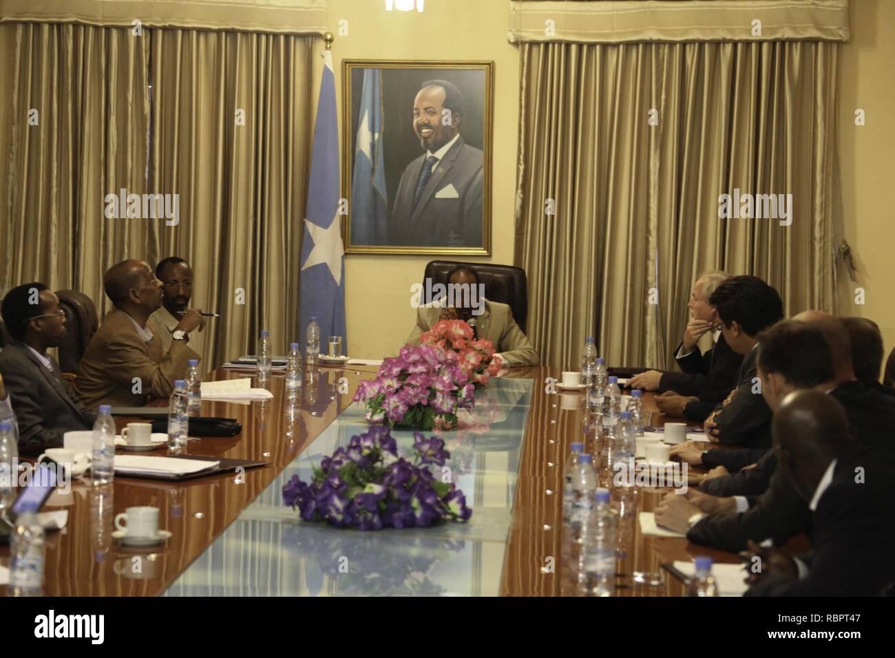 11 The African Union Special Representative for Somalia (13282549763). Stock Photo