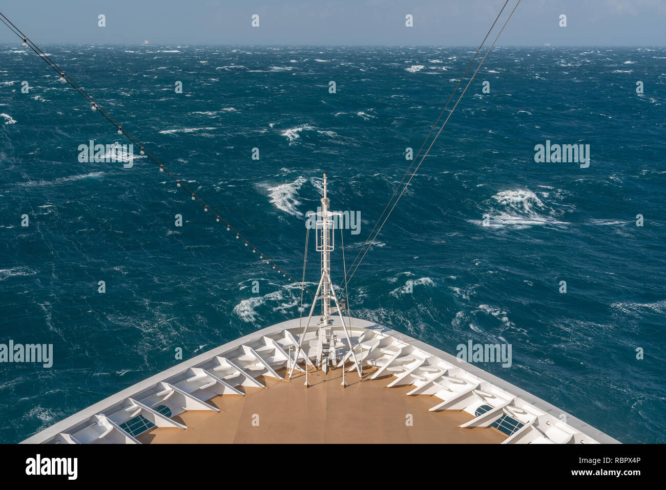 cruise ship rough seas
