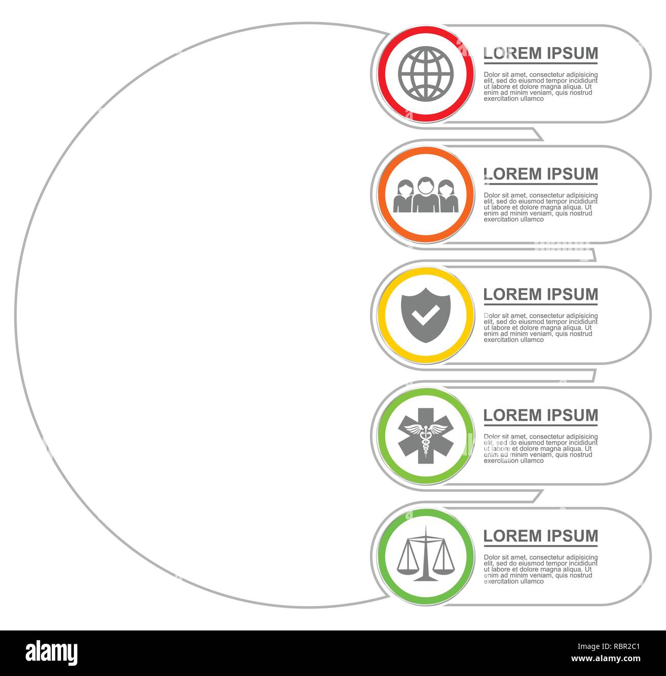 Infographic vector template for presentation, chart, diagram, graph ...