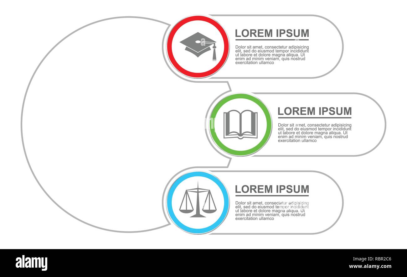 Infographic vector template for presentation, chart, diagram, graph ...