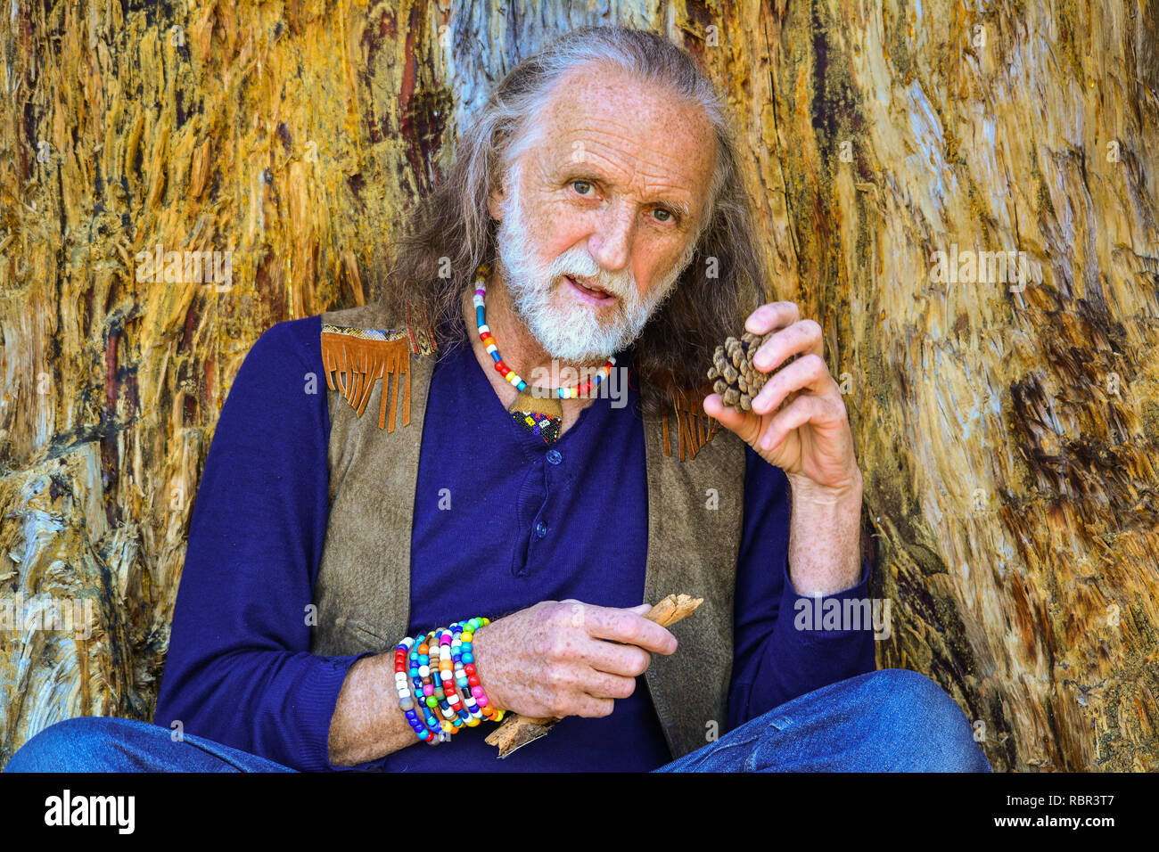 Old Hippie High Resolution Stock Photography and Images - Alamy