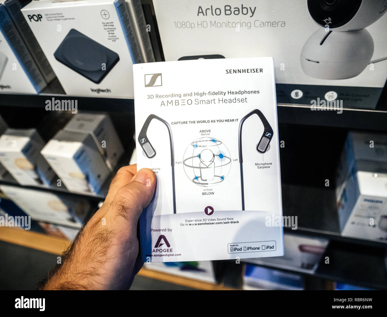 Sennheiser ambeo smart headset online news articles pictures videos
