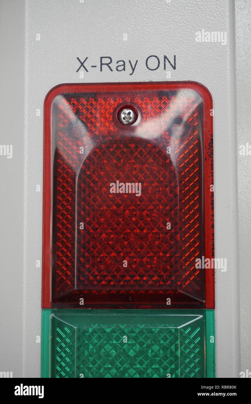 xray indicator light Stock Photo Alamy