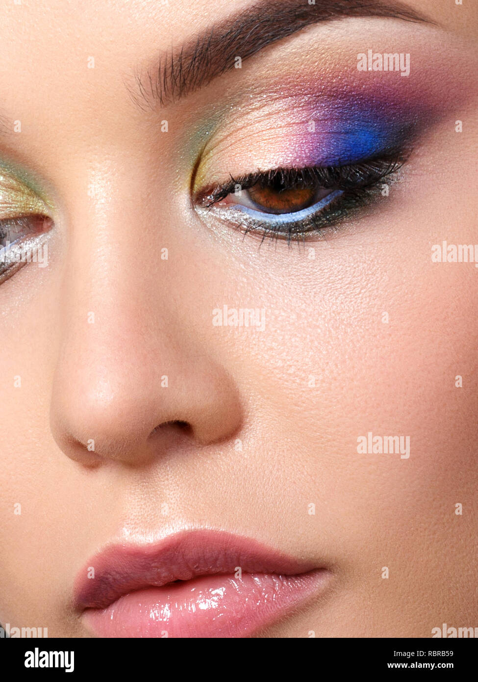 Blue earrings hires stock photography and images Alamy