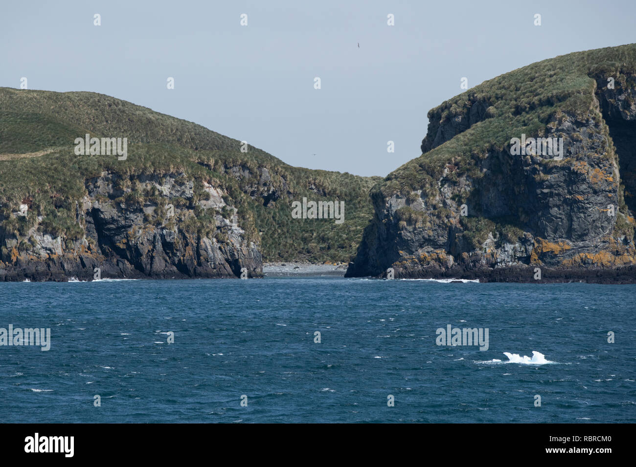 South King Haakon Bay, Cave Cove. Area where the James Caird landed after Shackletonâ