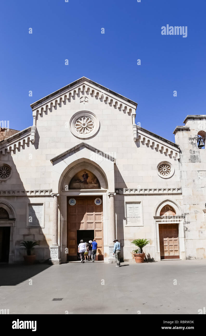 Cattedrale Dei Santi Filippo E Giacomo In Sorrento Italy Stock Photo 