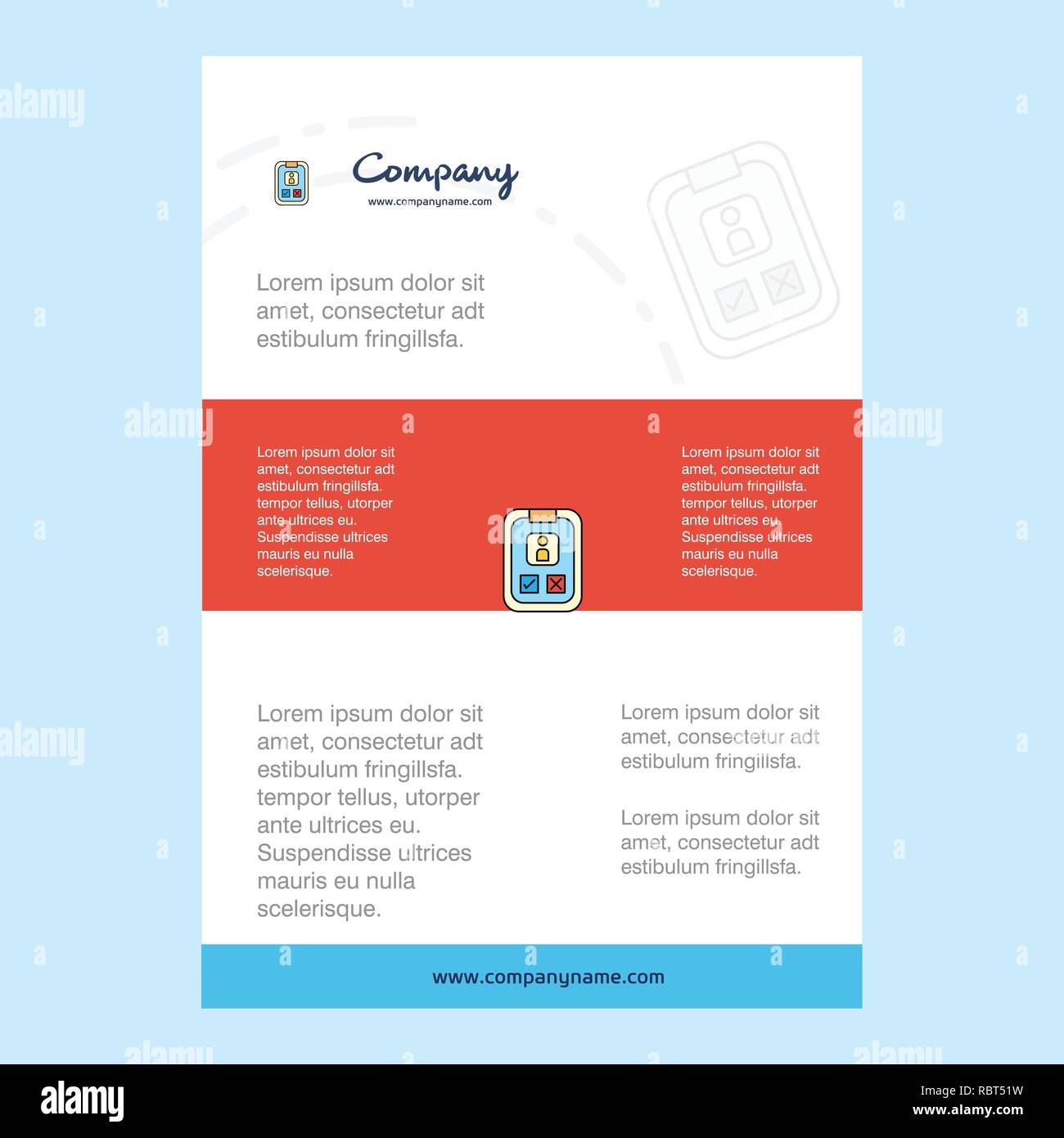 Template layout for Social media user profile comany profile ,annual ...