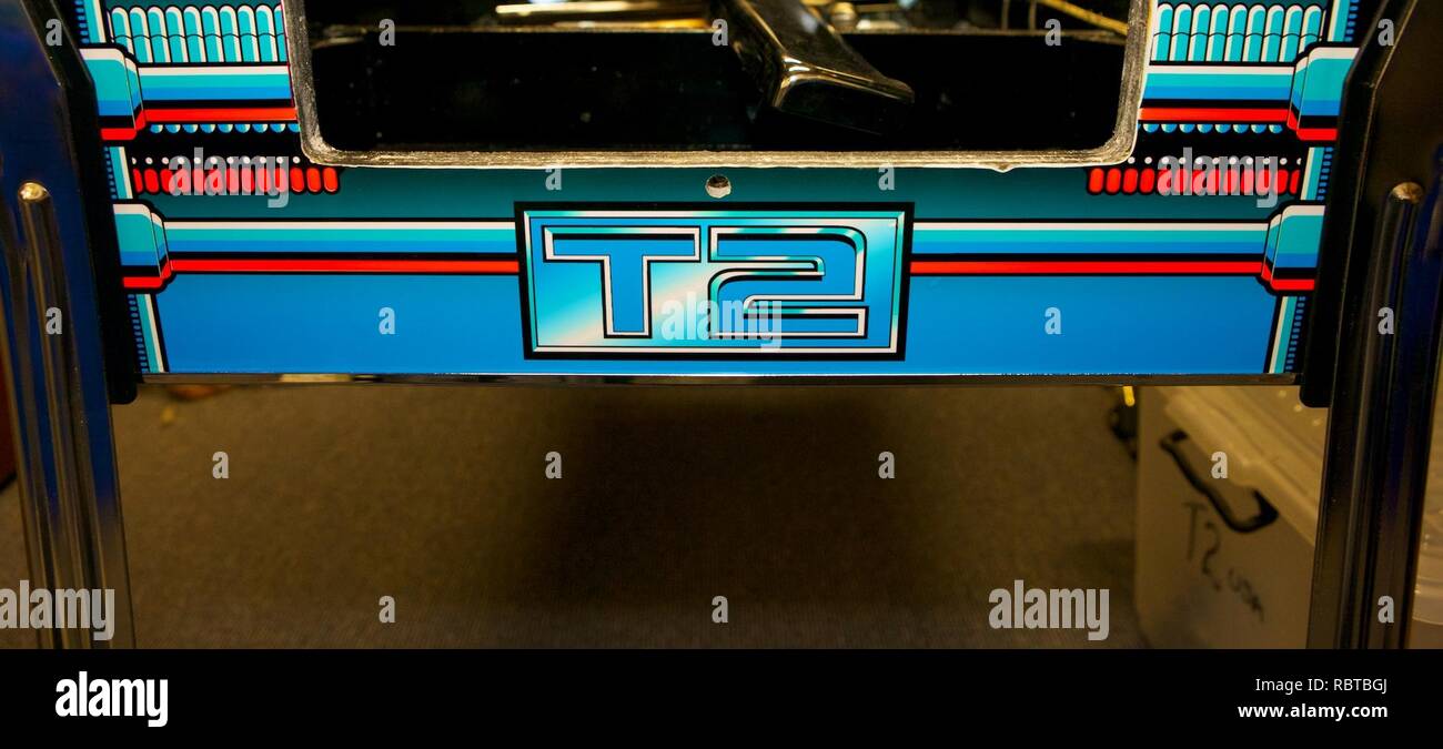 A rebuilt Terminator 2 pinball machine by Wayne Patrick Finn Melbourne