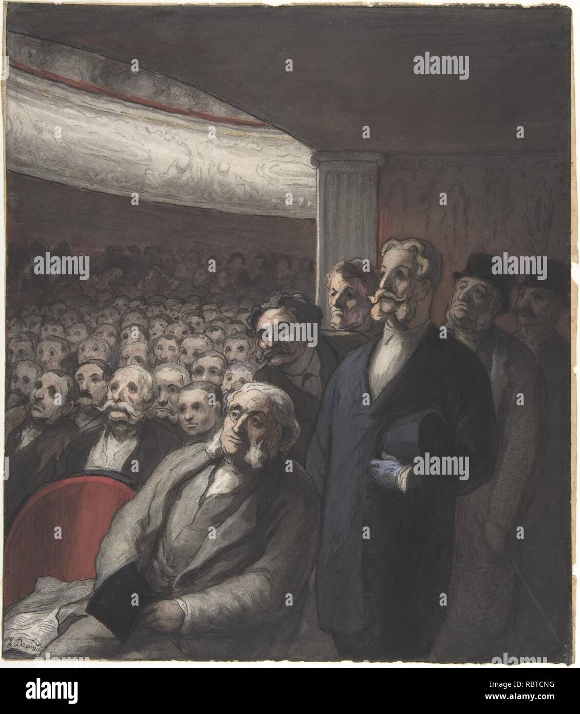 A Theater Audience Stock Photo - Alamy