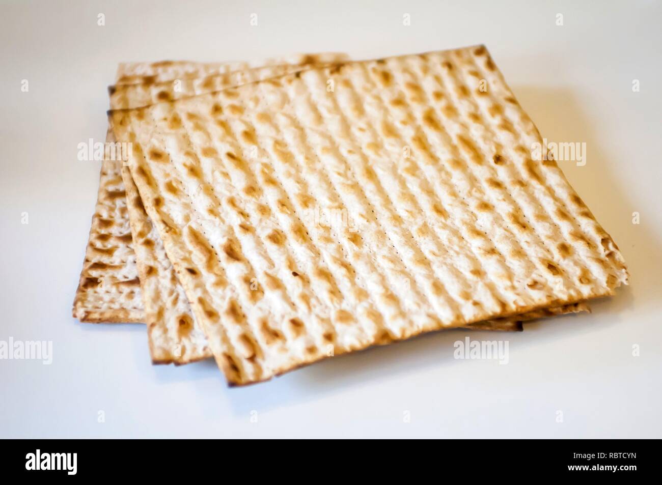 Jewish traditional Matso unleavened bread, matso bread is made during