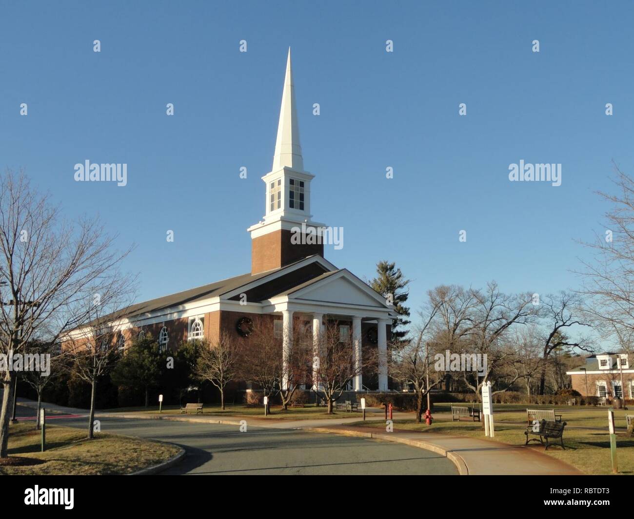 A. J. Gordon Memorial Chapel Gordon College DSC02712 Stock Photo