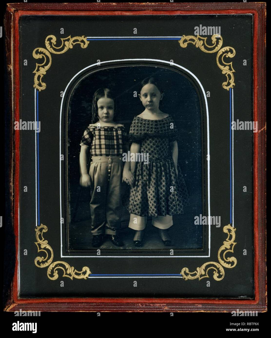 -Boy and Girl Holding Hands Stock Photo - Alamy