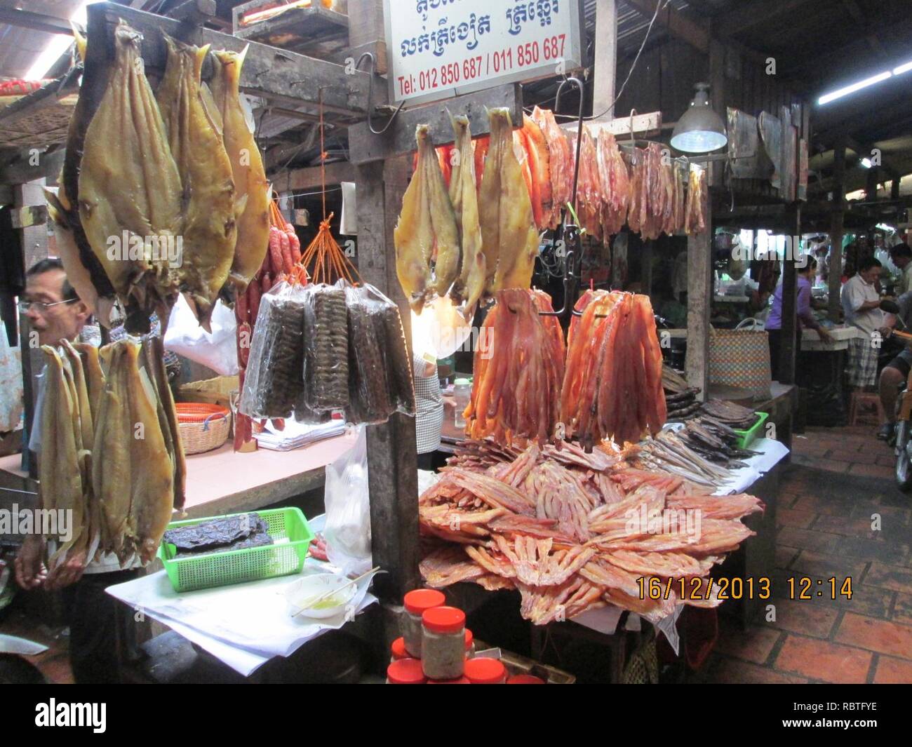 'Dry Fish' in 'Russian Market' Stock Photo Alamy