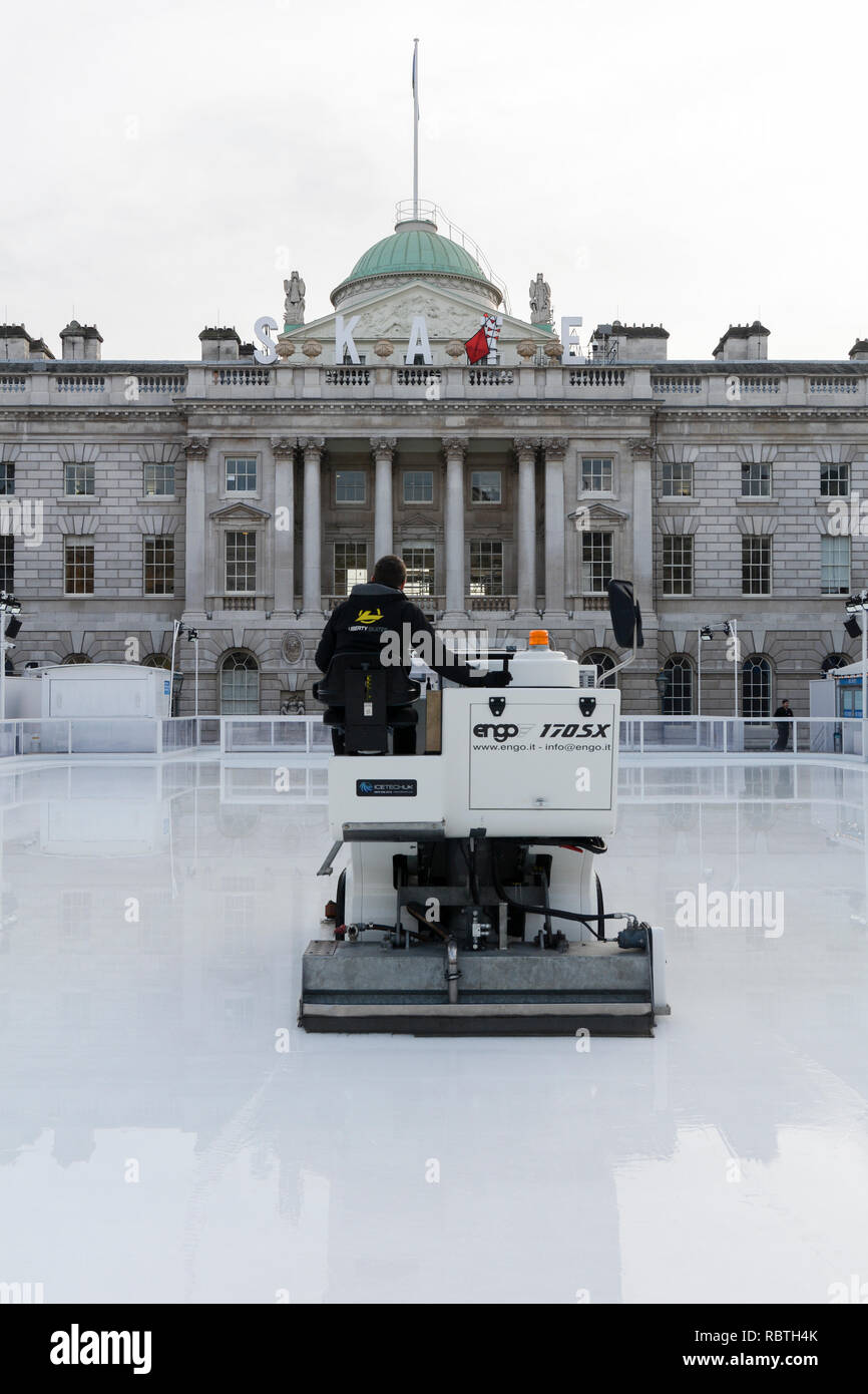 Skate Somerset House Engo Ice Rink Resurfacer Somerset House