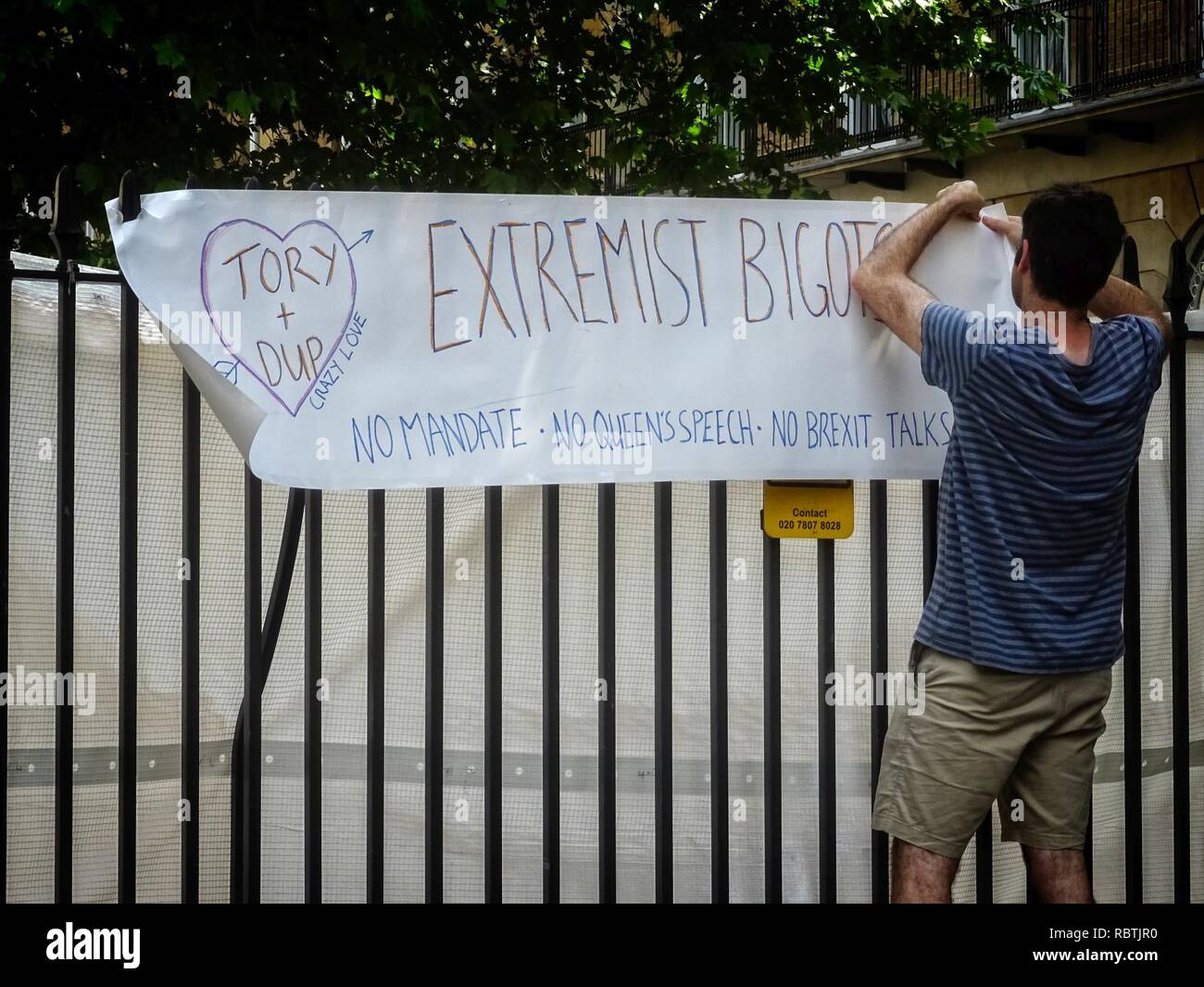 -MayMustGo Extremist Bigots (35198576222). Stock Photo
