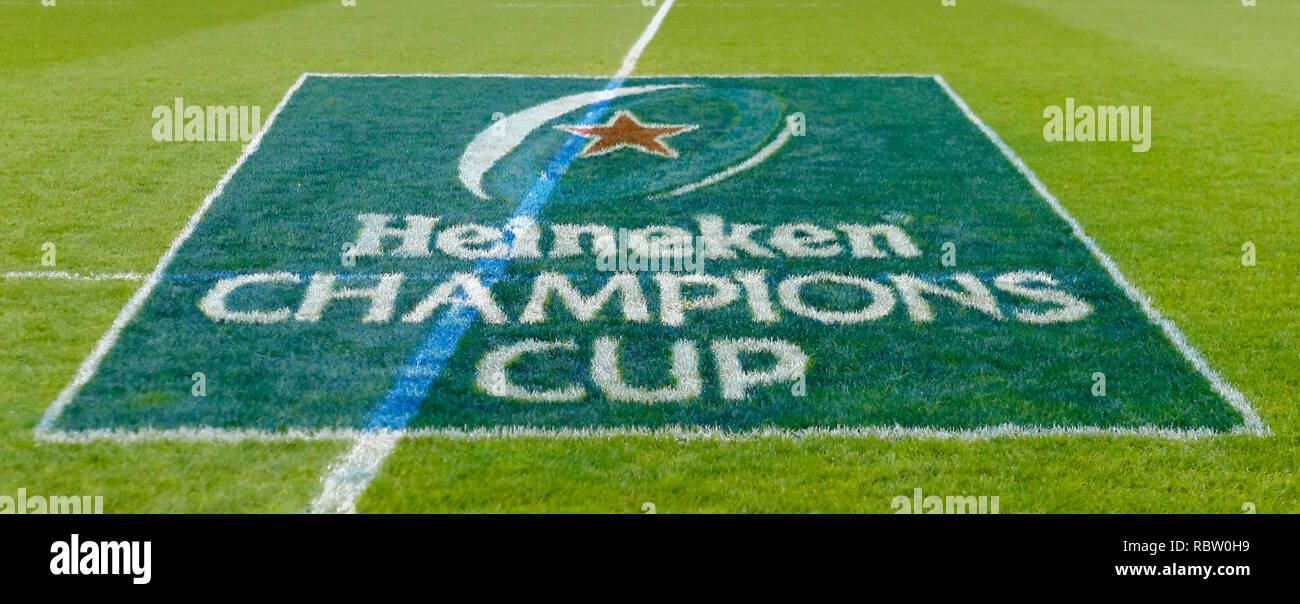 Rds Arena Dublin Ireland 12th Jan 19 European Rugby Champions Cup Leinster Versus Toulouse The Heineken