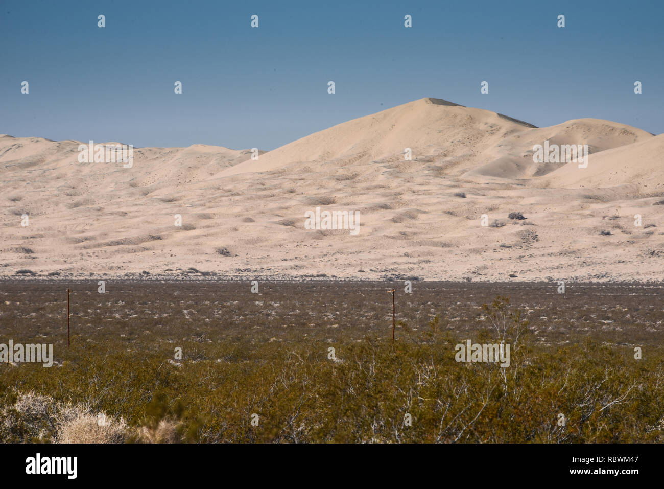 Kelso Dunes, Mojave National Reserve, California Stock Photo