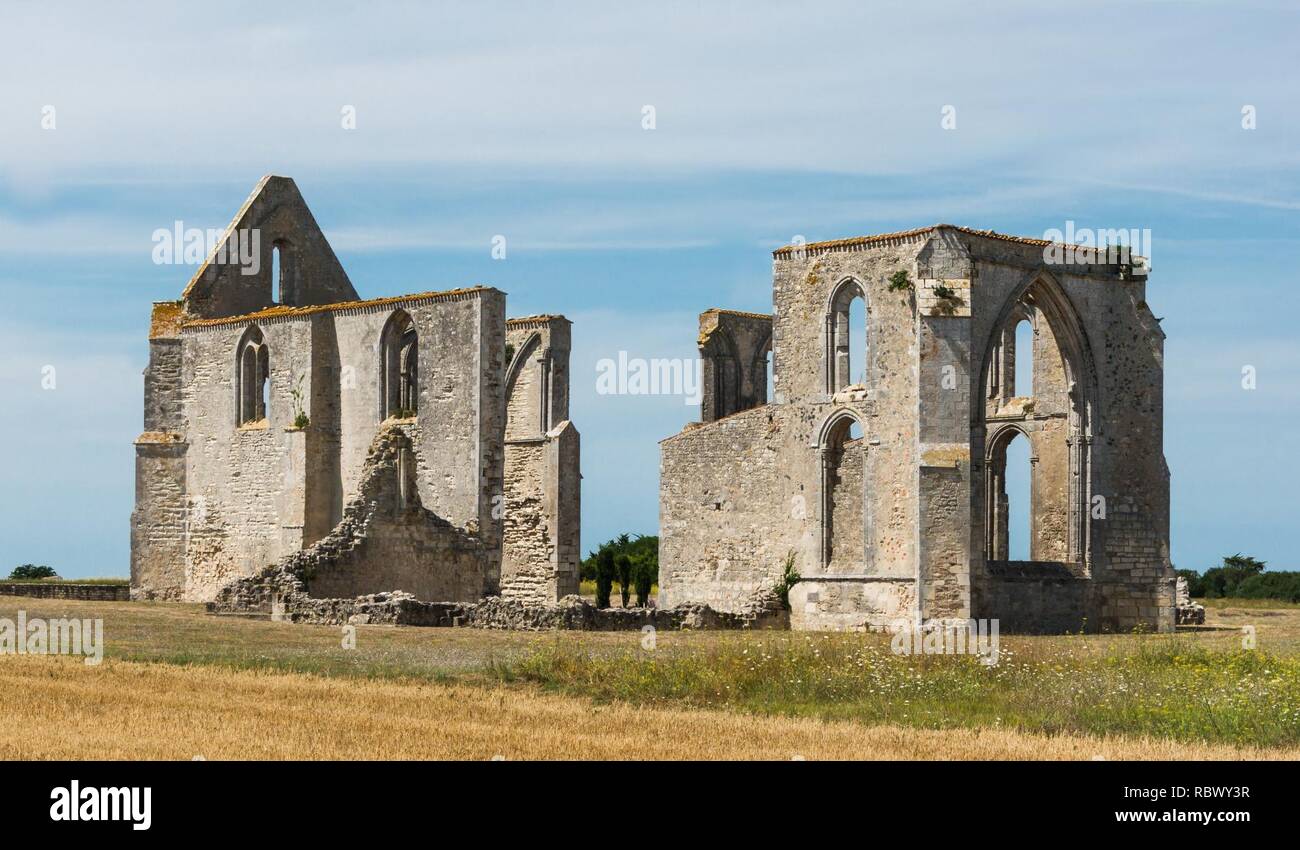xdefault Abbaye NotreDame de Ré, Ré island, CharenteMaritime, France