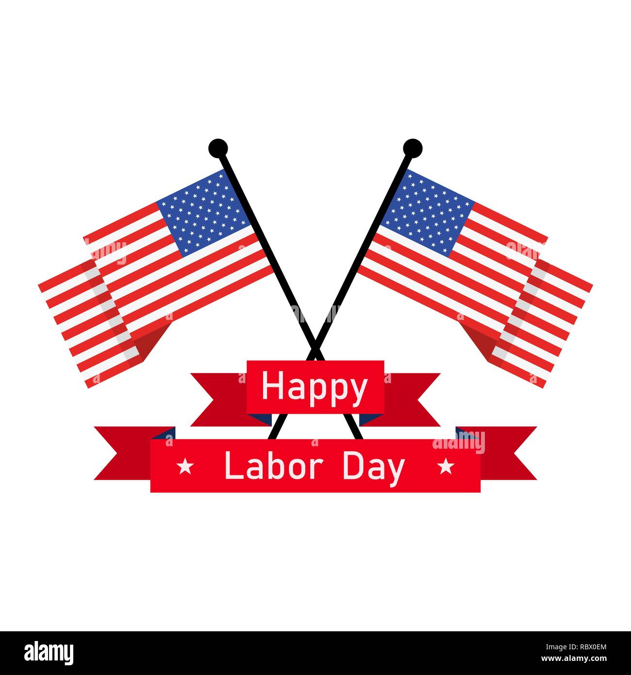 1 May. International Labor Day background. Vector illustration. Poster, greeting card or brochure template. Stock Vector