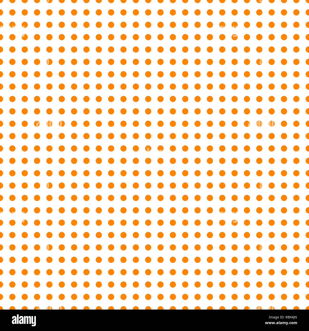 Seamless image of orange dots on a white background Stock Photo Alamy