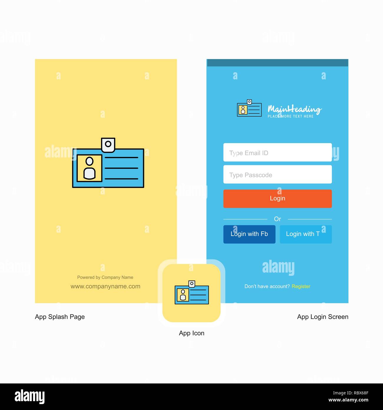 Online Company Id Card