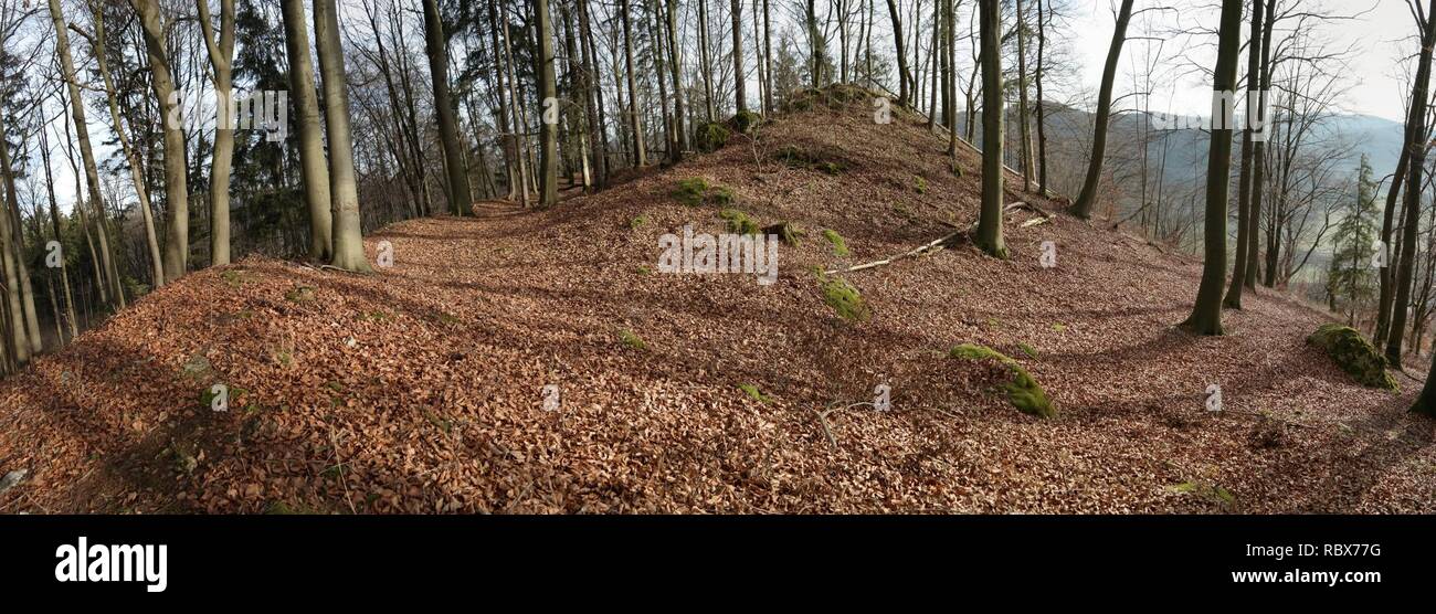 Abschnittsbefestigung Hohenstädter Felsen 001 Stock Photo Alamy
