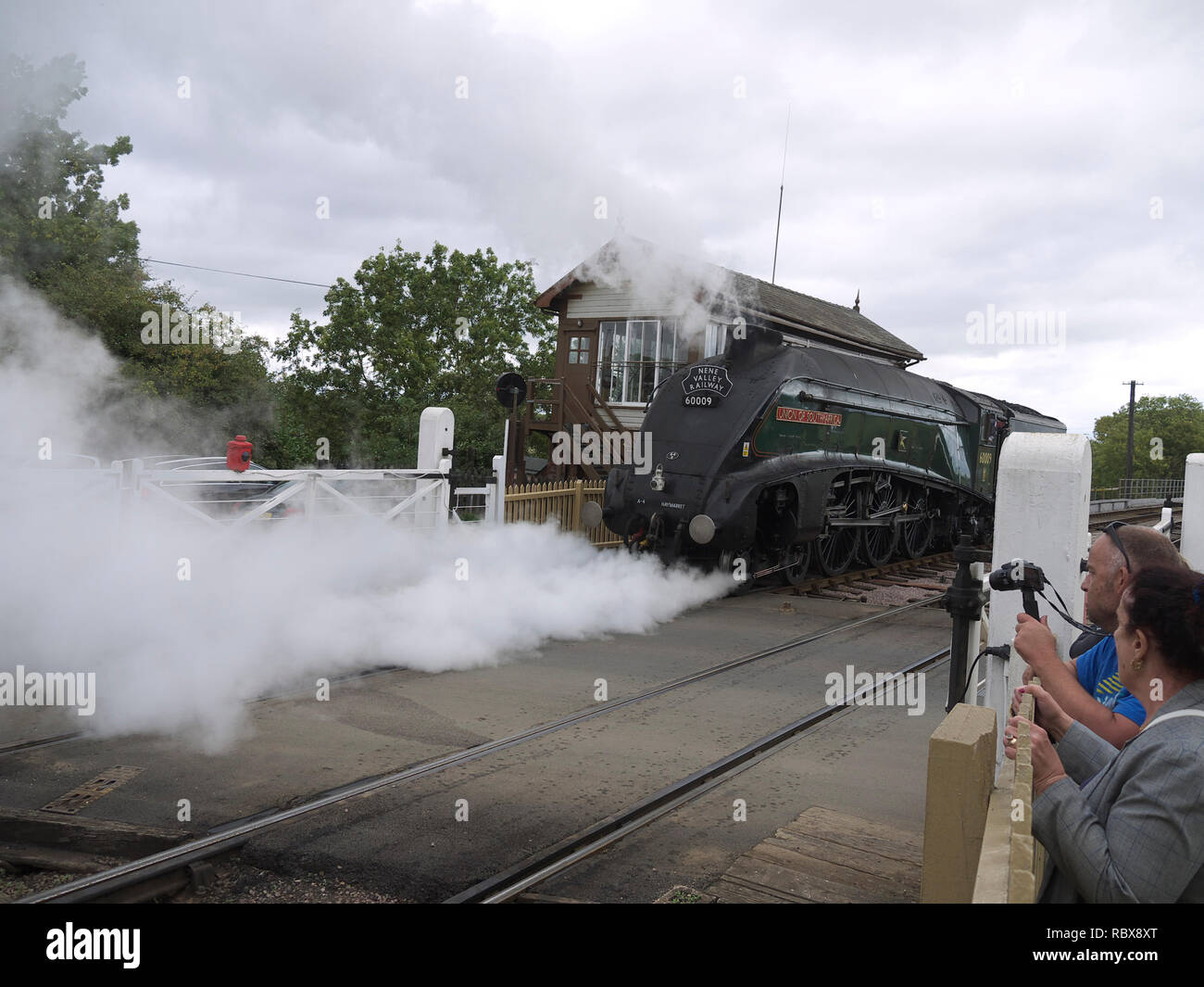 Union Of South Africa At The Level Crossing At Wansford Stock Photo Alamy