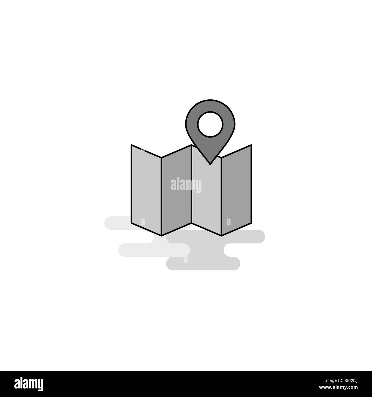 Map pin icon filled national hi-res stock photography and images - Alamy