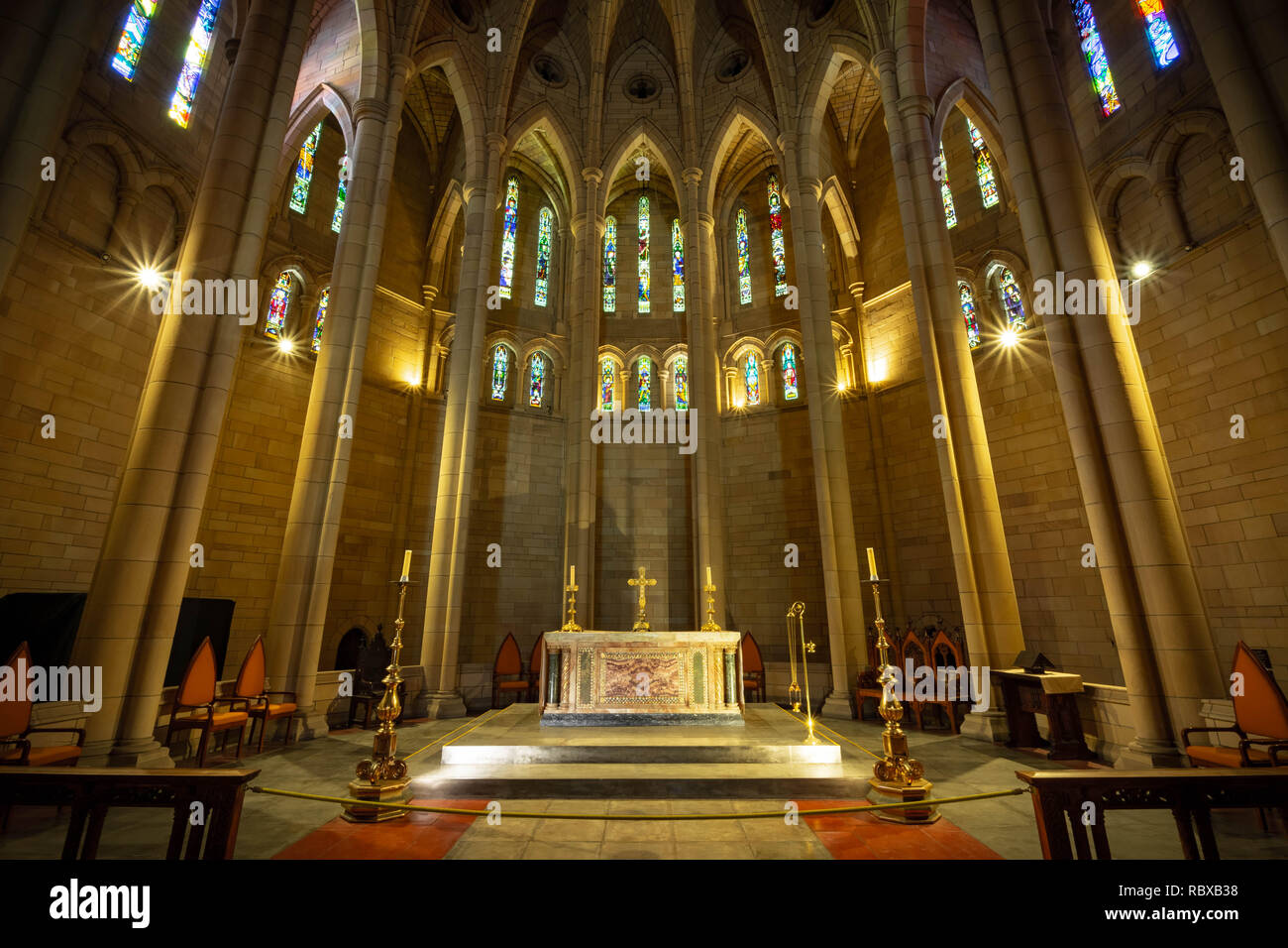Brisbane Queensland Australia, November 25th 2018, Interior of St Johns