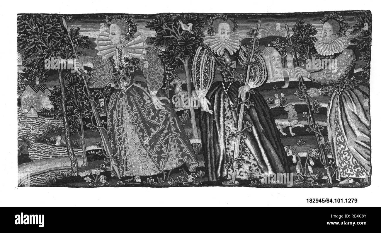 Adam and eve in the garden of eden Black and White Stock Photos