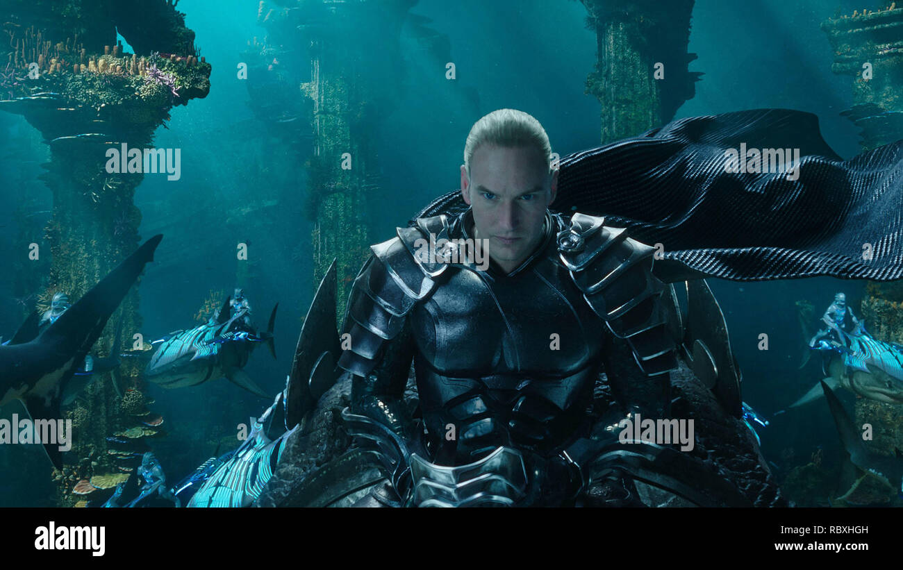 Original Film Title Aquaman English Title Aquaman Year 18 Director James Wan Stars Patrick Wilson Credit Dc Comics Dn Entertainment Warner Bros Album Stock Photo Alamy