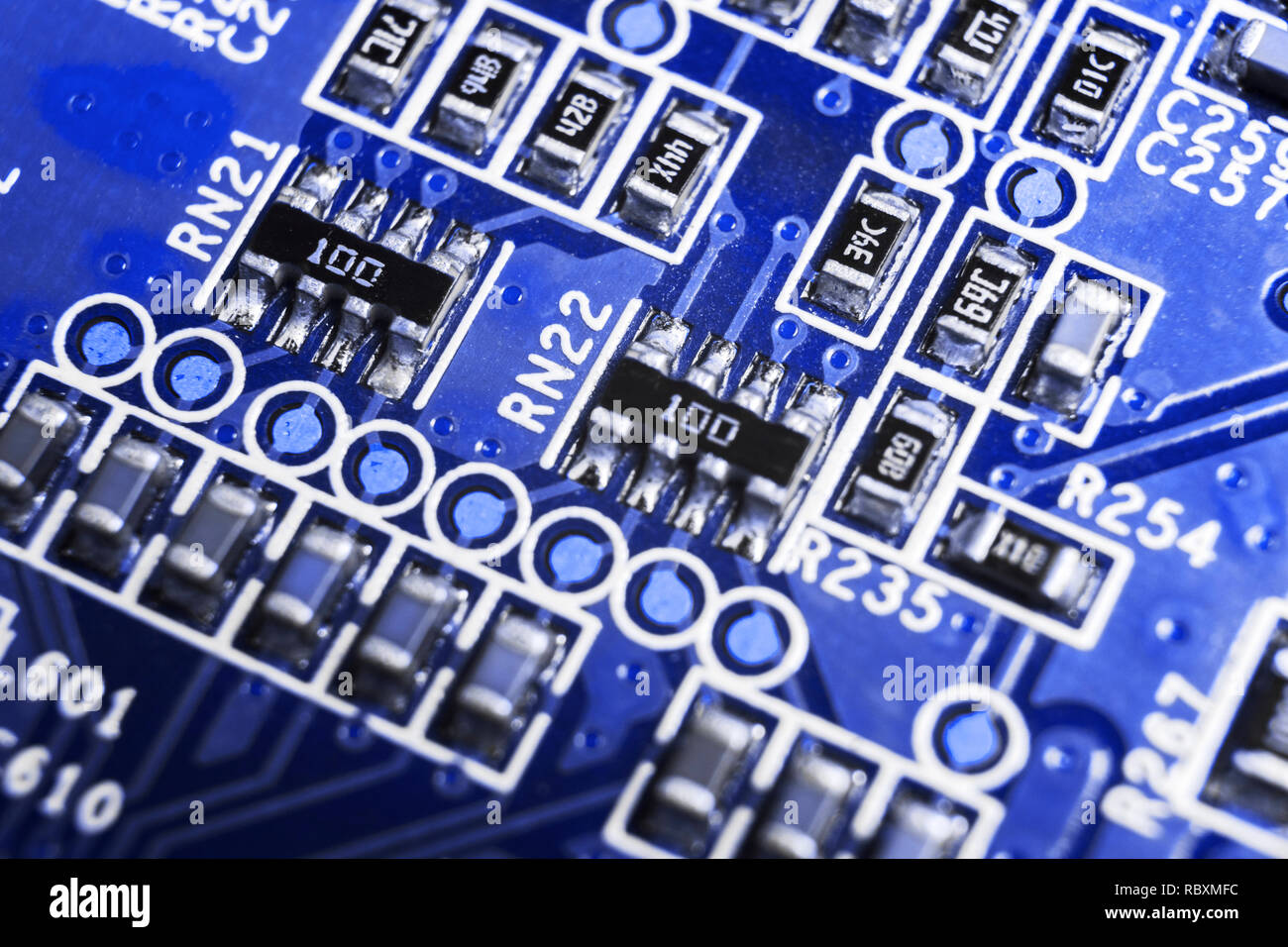 Resistor Computing Resistors circuitboard hi-res stock photography and images - Alamy