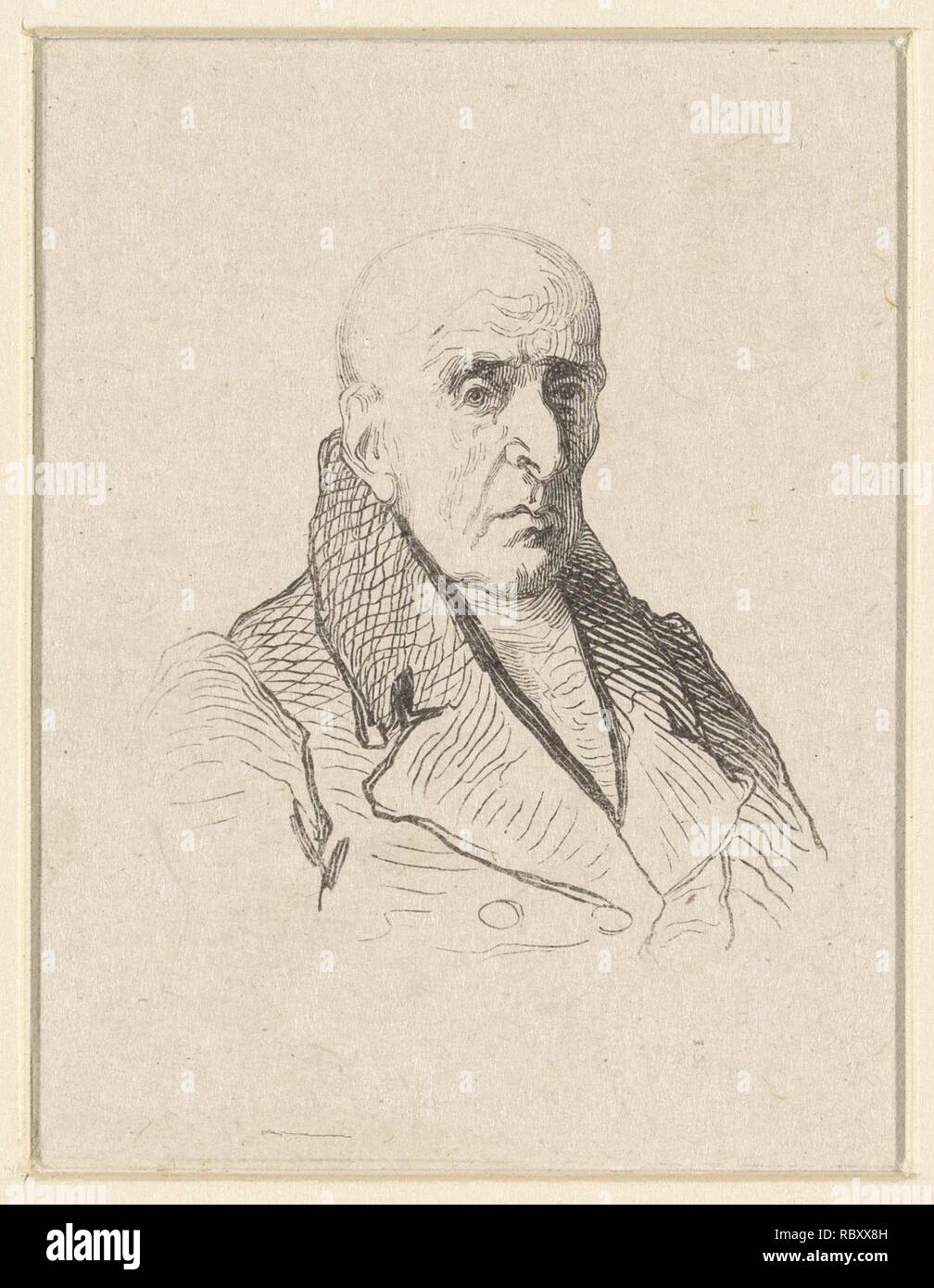 Portrait of Pieter Barbiers Pzn, Johan Georg Barley Hauer Zimmerman, 1868 - 1931.jpg - RBXX8H Stock Photo