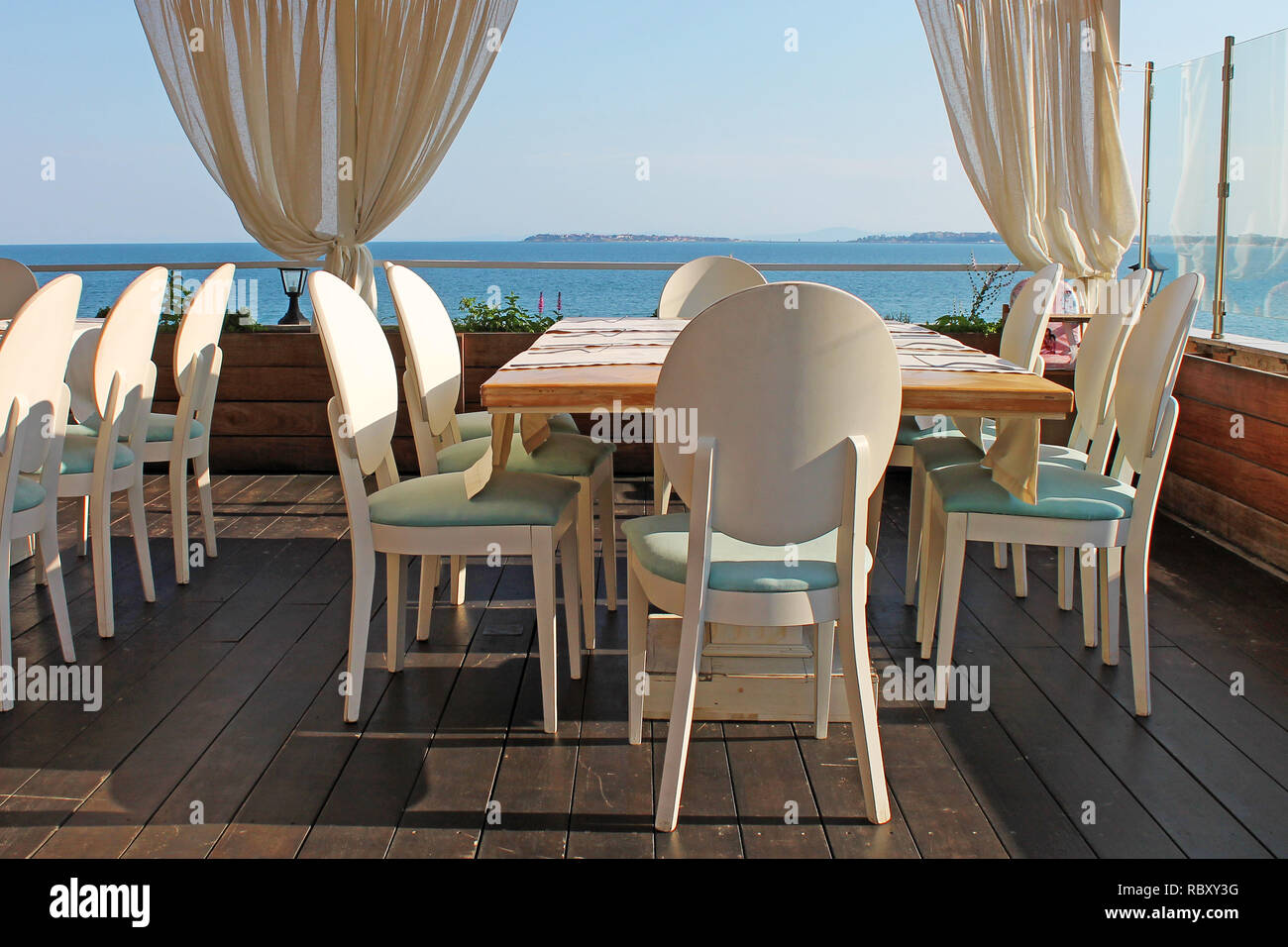 Sunny beach bulgaria dining hi-res stock photography and images - Alamy