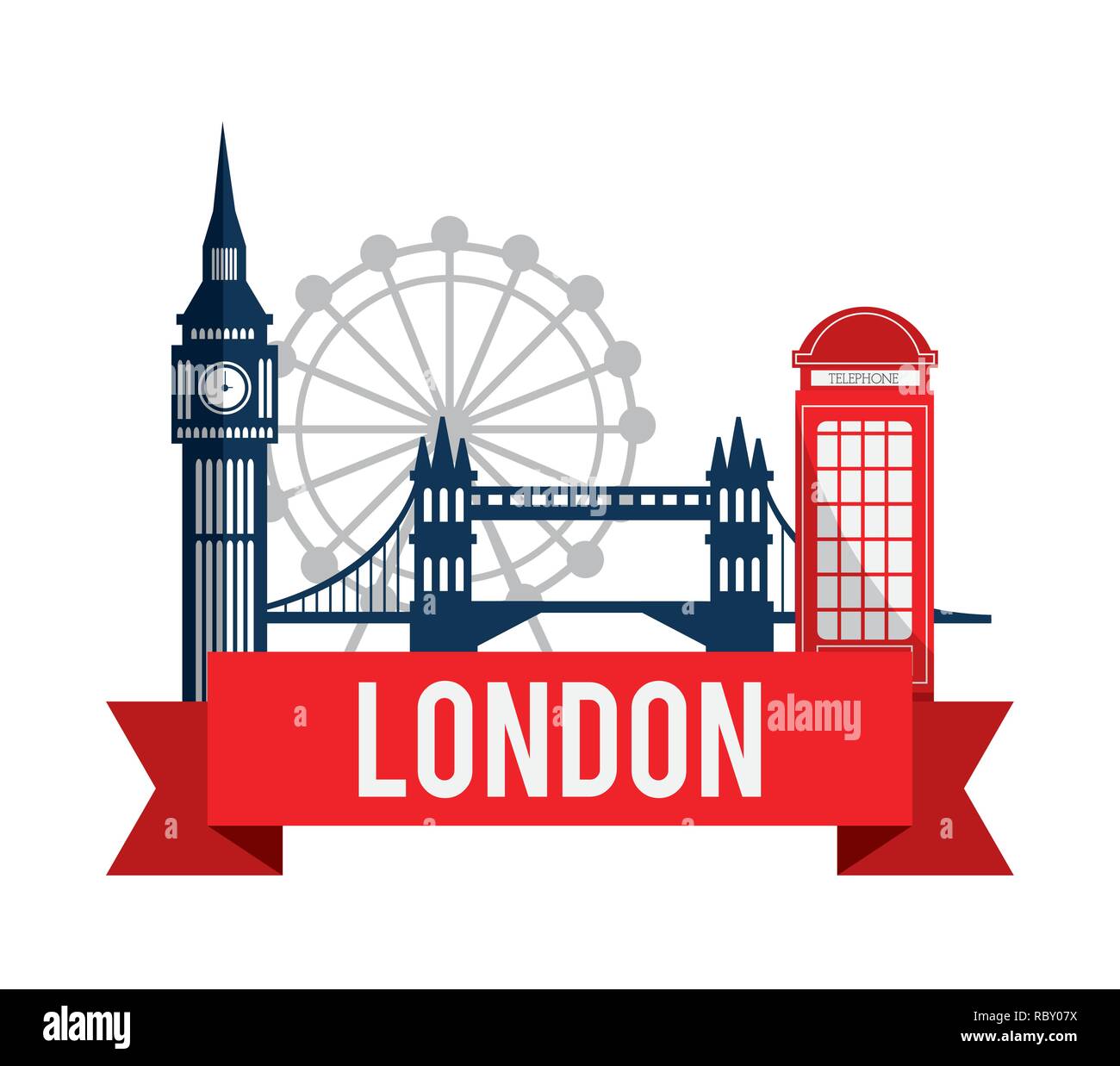 London landmarks design Stock Vector Image & Art - Alamy