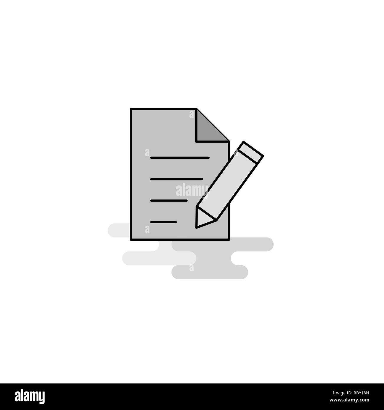 Pen filled writing tool Stock Vector Images - Alamy