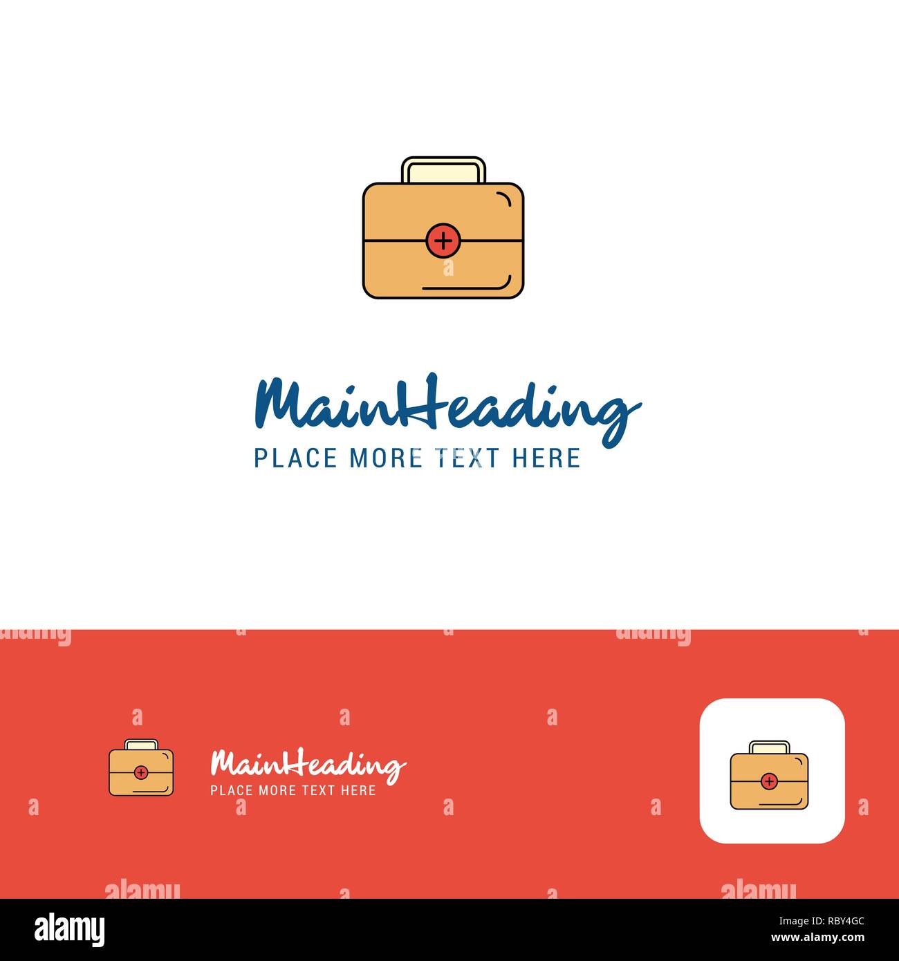 Creative First Aid Box Logo Design Flat Color Logo Place For Tagline Vector Illustration Stock Vector Image Art Alamy