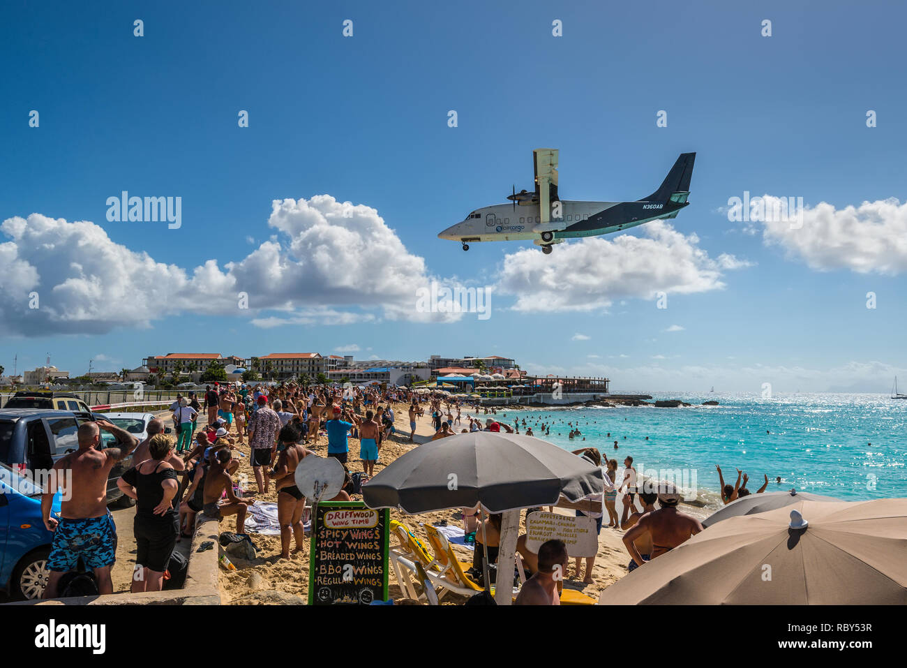 Maho Beach Saint Martin December 17 2018 The Air Cargo