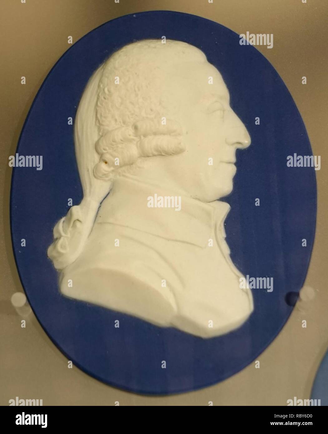 Adam Smith, 1787 - Wedgwood Museum - Barlaston, Stoke-on-Trent, England - DSC09700. Stock Photo