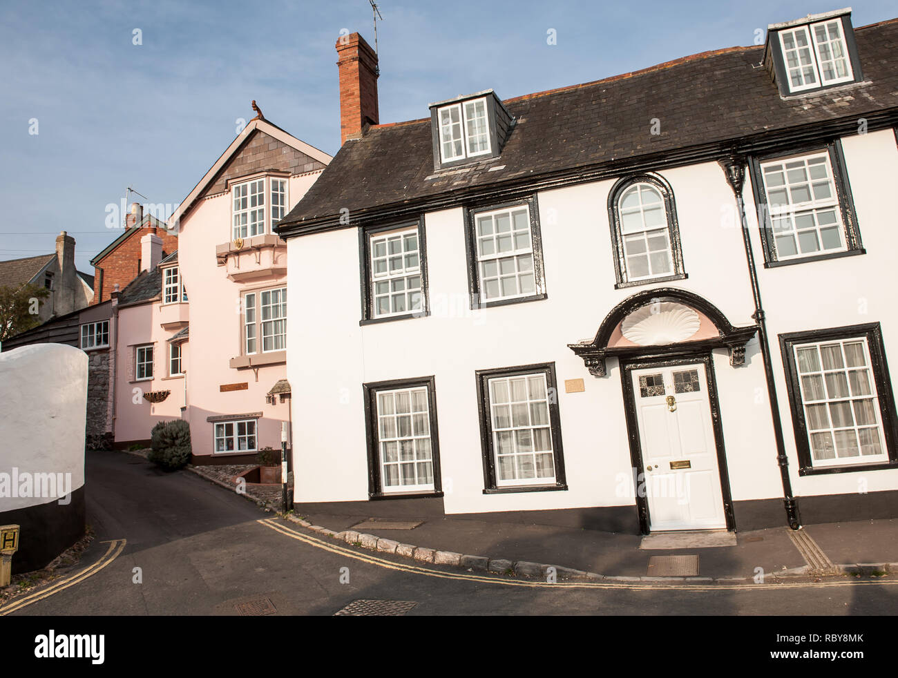 Shell House, Topsham, Devon Stock Photo Alamy