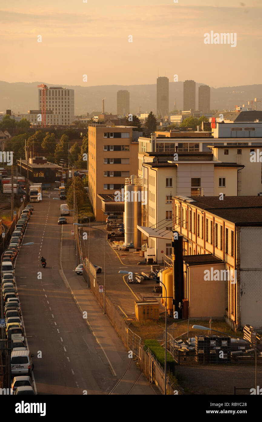 Zurich West Stock Photo Alamy
