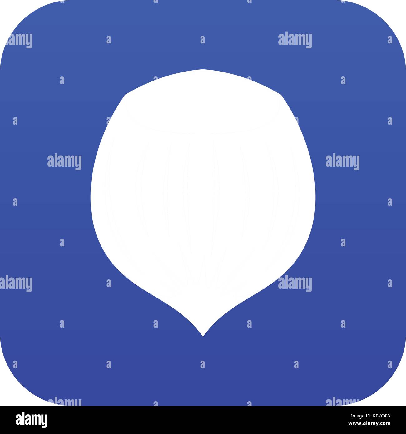 Hazelnut icon digital blue Stock Vector Image & Art - Alamy