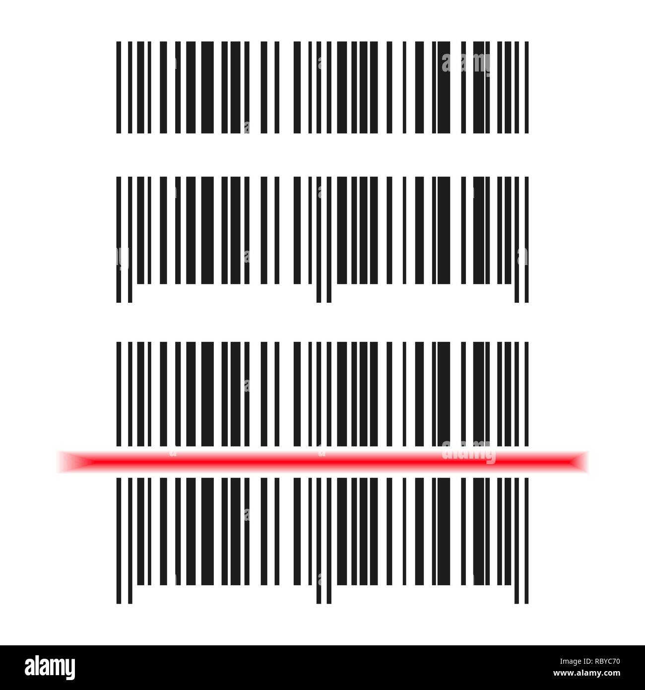 red barcode